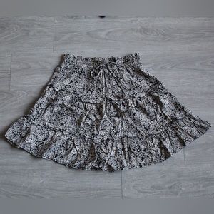 Floral print skirt